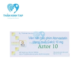 Aztor 10 - Thuốc điều trị tăng cholesterol máu